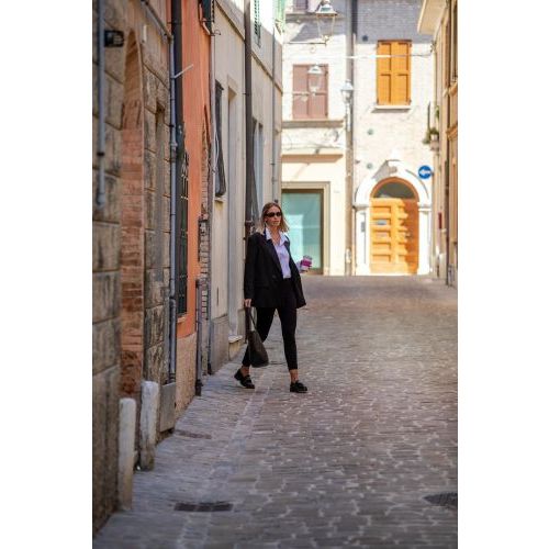 DL Sport Mocassins - Loafers Zwart dames (6766 - 6766) - Rigi