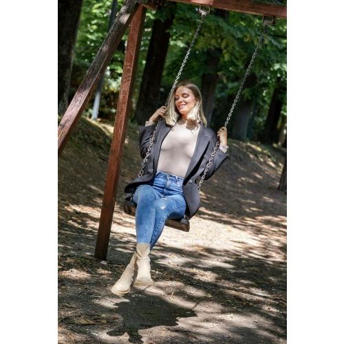 DL Sport Enkellaars - Boots Taupe dames (6780 - 6780) - Rigi