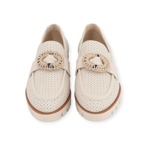Dl Sport dames mocassin in beige leer. Dl Sport dames mocassin in beige leer.