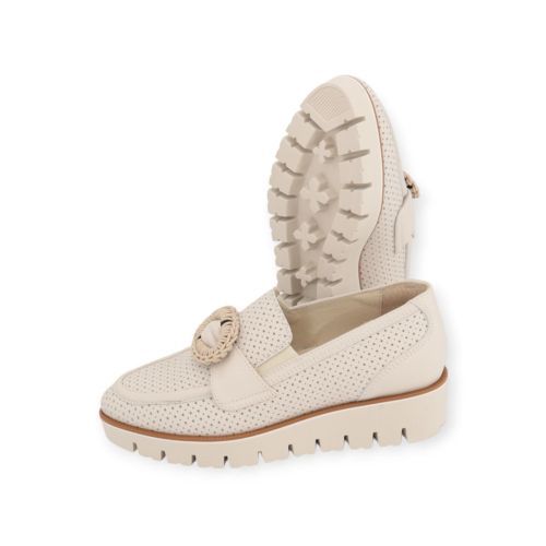 Dl Sport dames mocassin in beige leer. Dl Sport dames mocassin in beige leer.