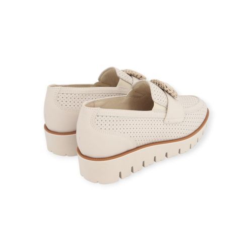 Dl Sport dames mocassin in beige leer. Dl Sport dames mocassin in beige leer.