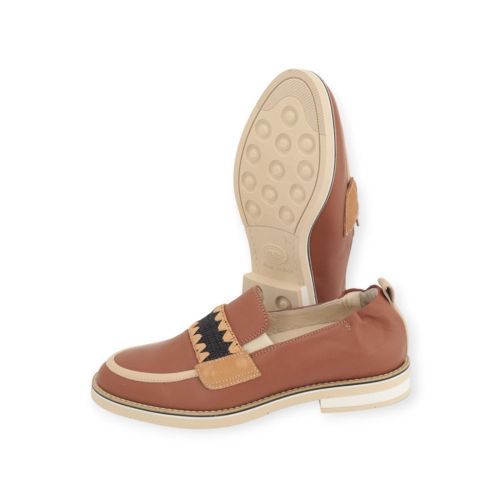 Dl Sport dames mocassin in cognac leer. Dl Sport dames mocassin in cognac leer.