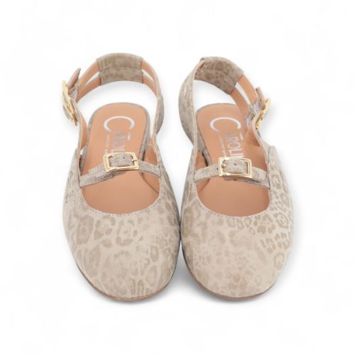 Donna Carolina Ballerina Zand dames (Clara Brenda 55170189-003 - Clara Brenda 55170189-003) - Rigi