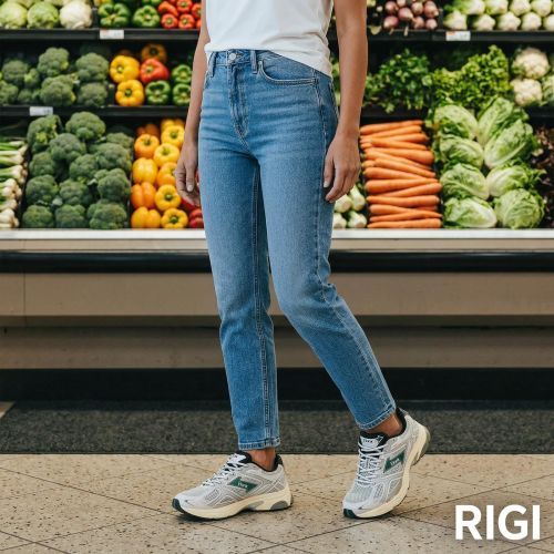 Etonic Elite Bright sneaker in groen ‘evergreen’ met wit leer en mesh voor dames. 