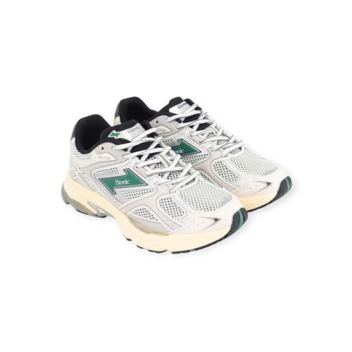 Etonic Elite Bright sneaker in groen ‘evergreen’ met wit leer en mesh voor dames. 