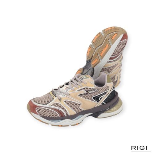 Etonic Kendari  Chocolate in donkerbruin met beige mesh, leer en suède voor dames. 