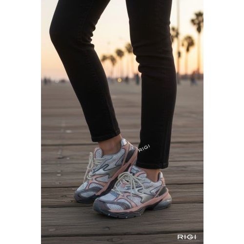 Etonic Kendari Silk in roze met zilver mesh, leer voor dames. Etonic Kendari Silk in roze met zilver mesh, leer voor dames.