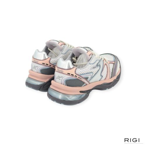 Etonic Kendari Silk in roze met zilver mesh, leer voor dames. Etonic Kendari Silk in roze met zilver mesh, leer voor dames.