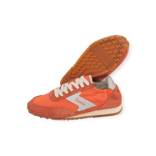Etonic Trans AM 2.0 dames sneaker in het oranje suede.