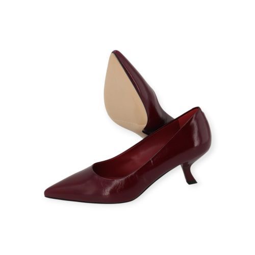 Evaluna 5503 dames pump in bordeaux lak leer. Evaluna 5503 dames pump in bordeaux lak leer.