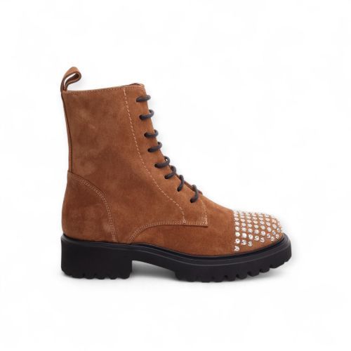 Evaluna Enkellaars - Boots Cognac