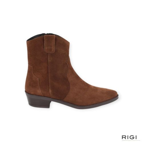 Evaluna Enkellaars - Boots Cognac