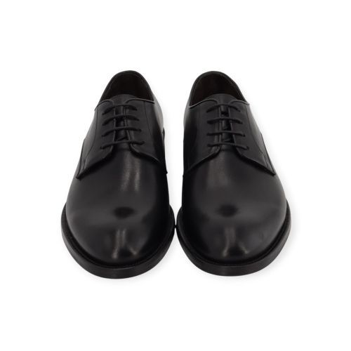 Exton 6468 heren veterschoen in zwart leer. Exton 6468 heren veterschoen in zwart leer.