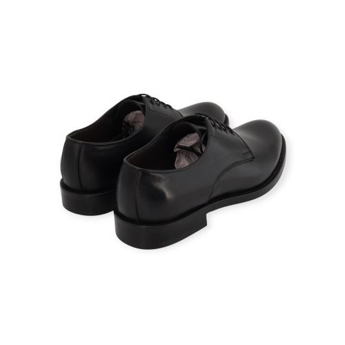 Exton 6468 heren veterschoen in zwart leer. Exton 6468 heren veterschoen in zwart leer.