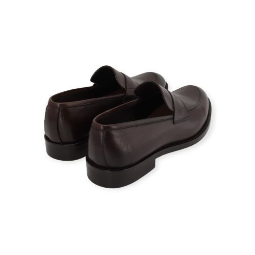 Exton heren mocassin in bruin leer. Exton heren mocassin in bruin leer.