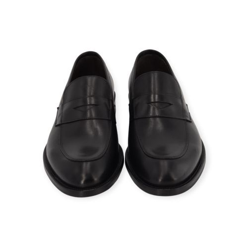 Exton heren mocassin in zwart leer. Exton heren mocassin in zwart leer.