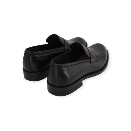 Exton heren mocassin in zwart leer. Exton heren mocassin in zwart leer.