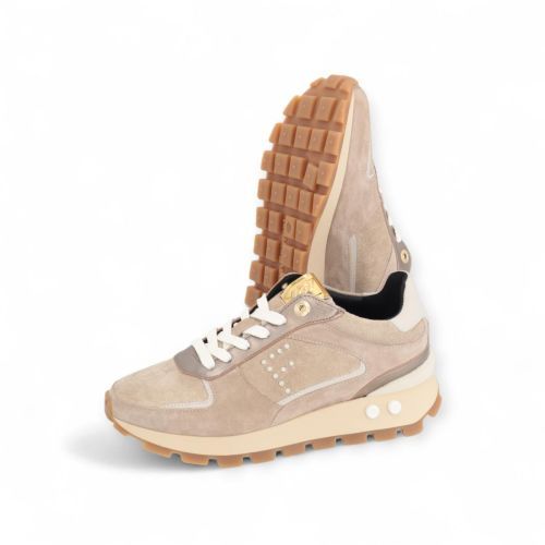 Floris Van Bommel Sneaker Taupe dames (Blokki 05.06 SFW-10084-34-01 - Blokki 05.06 SFW-10084-34-01) - Rigi