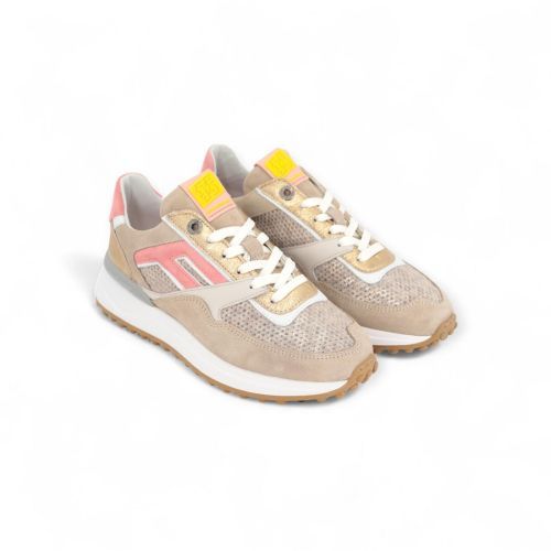 Floris Van Bommel Sneaker Beige dames (Noppi 36.08 SFW-10128-91-01 - Noppi 36.08 SFW-10128-91-01) - Rigi