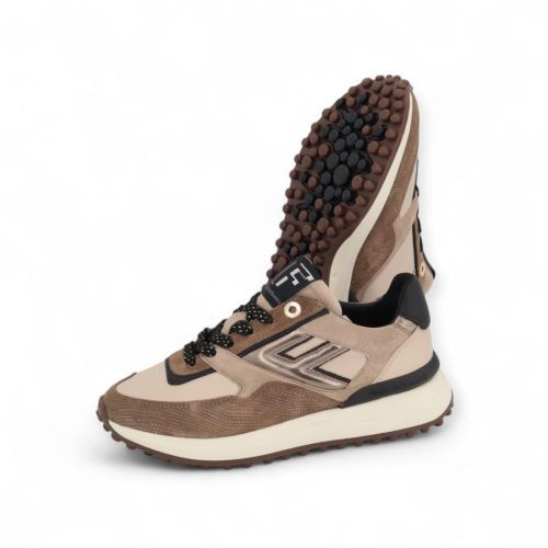 Floris Van Bommel Sneaker Taupe dames (Noppi 36.16 SFW-10128-34-02 - Noppi 36.16 SFW-10128-34-02) - Rigi