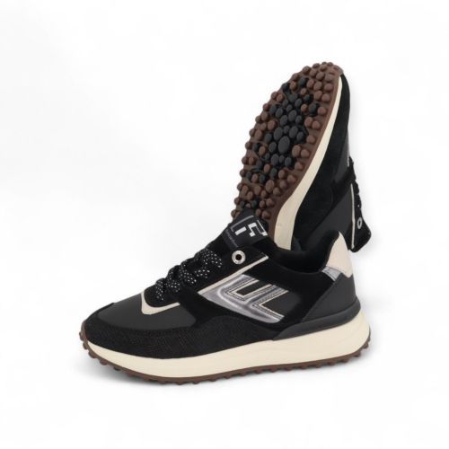 Floris Van Bommel Sneaker Zwart dames (Noppi 36.17 SFW-10128-10-01 - Noppi 36.17 SFW-10128-10-01) - Rigi