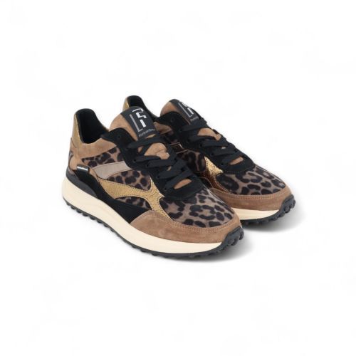 Floris Van Bommel Sneaker Leopard dames (Noppi 41.02 SFW-10085-34-01 - Noppi 41.02 SFW-10085-34-01) - Rigi