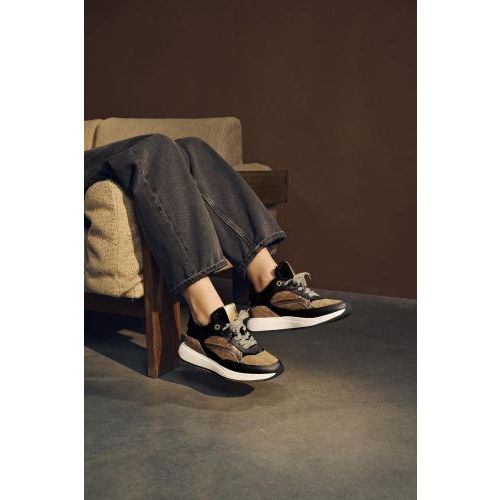 Floris Van Bommel Sneaker Zwart dames (Suvi 02.11 SFW-10138-10-02 - Suvi 02.11 SFW-10138-10-02) - Rigi