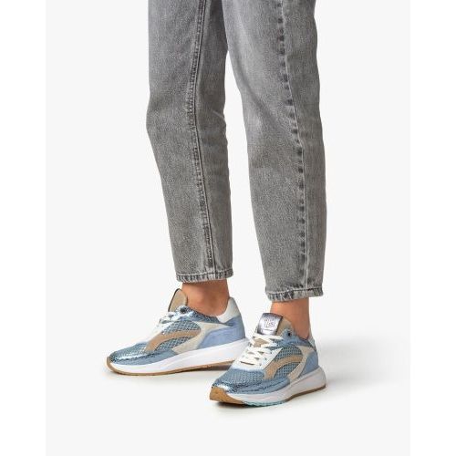 Floris Van Bommel Suvi 02.19 sneaker in licht blauw voor dames. 