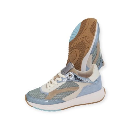 Floris Van Bommel Suvi 02.19 sneaker in licht blauw voor dames. 