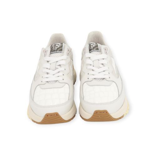 Floris Van Bommel sneaker voor dames in wit en off wit.
