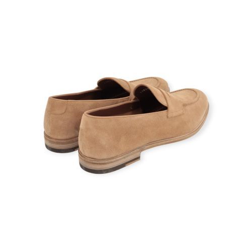 Fratelli Rossetti heren mocassin in suede beige.