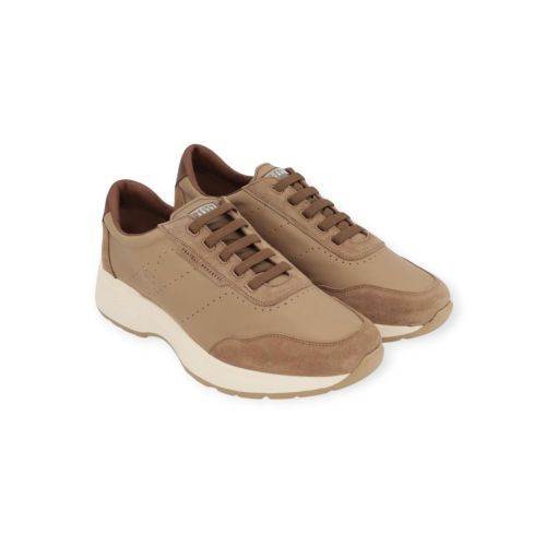 Fratelli Rossetti 47442 heren sneaker in beige leer.