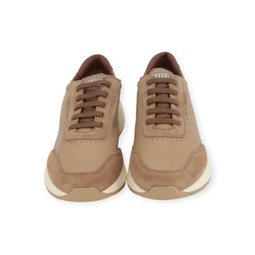 Fratelli Rossetti 47442 heren sneaker in beige leer.