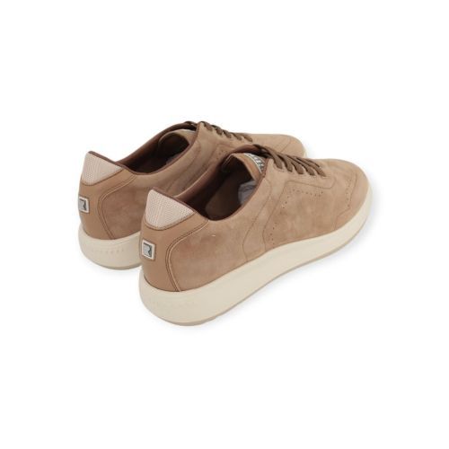 Fratelli Rossetti heren sneaker in het beige suede.