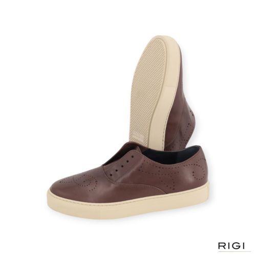 Fratelli Rossetti Hobo 76104 mocassin voor dames in bruin, mandorla leer. 