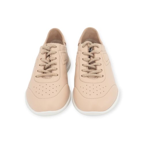 Fratelli Rossetti dames sneaker in beige leer.