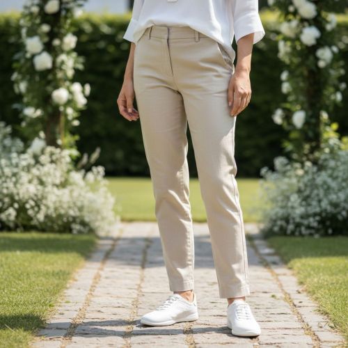 Fratelli Rossetti dames sneaker in wit leer.