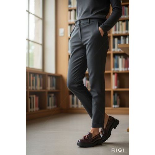 Fratelli Rossetti dames mocassin in bordeaux leer.