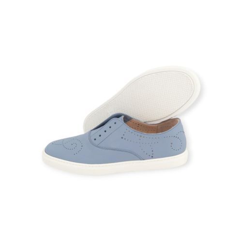 Fratelli Rossetti Hobo dames sneaker in licht blauw leer. Fratelli Rossetti Hobo dames sneaker in licht blauw leer.