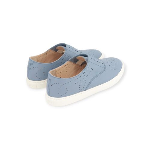 Fratelli Rossetti Hobo dames sneaker in licht blauw leer. Fratelli Rossetti Hobo dames sneaker in licht blauw leer.