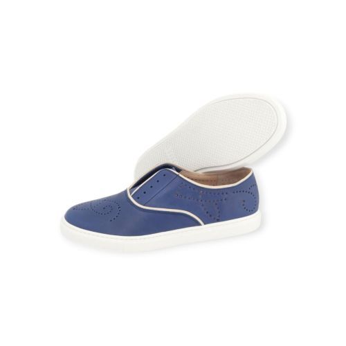 Fratelli Rossetti Hobo dames sneaker mocassin in blauw leer. Fratelli Rossetti Hobo dames sneaker mocassin in blauw leer.