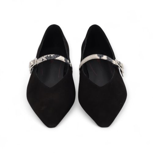 Frau Mocassins - Loafers Zwart dames (63A1 - 63A1) - Rigi