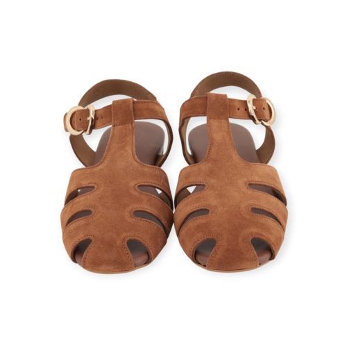 Frau 69F0 dames sandaal in cognac suede. Frau 69F0 dames sandaal in cognac suede.