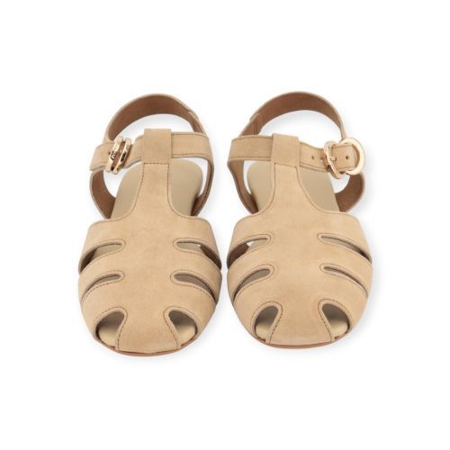 Frau 69F0 dames sandaal in zand suede. Frau 69F0 dames sandaal in zand suede.