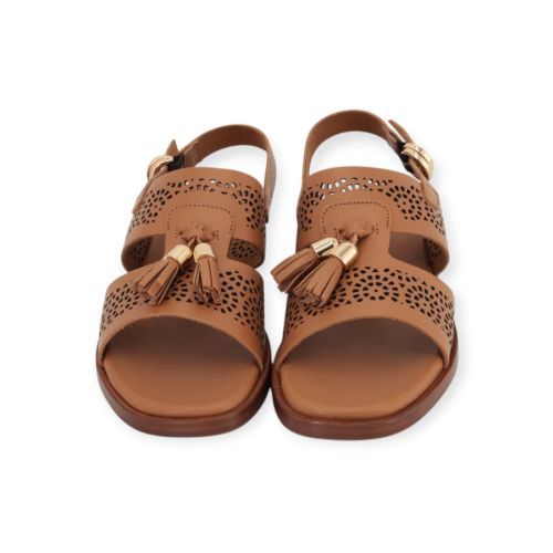 Frau 87R1 dames sandaal in cognac leer.