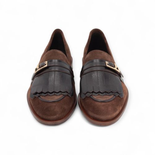 Frau Mocassins - Loafers Bruin dames (88E3 - 88E3) - Rigi