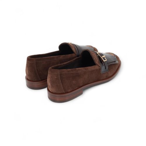 Frau Mocassins - Loafers Bruin dames (88E3 - 88E3) - Rigi
