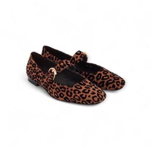 Frau Ballerina Leopard dames (91E4 - 91E4) - Rigi