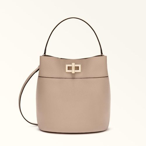 Furla Hand- en schoudertas Beige