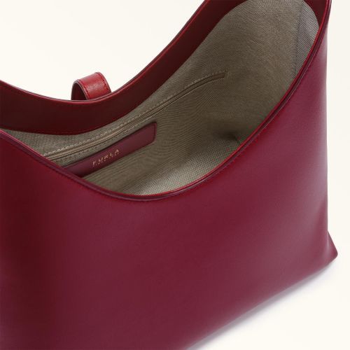 Furla Hand- en schoudertas Bordeaux dames (Goccia M Hobo WB01499-BX3104-CGQ00 - Goccia M Hobo WB01499-BX3104-C) - Rigi